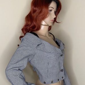 Off the shoulders into your arms jacket